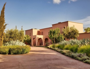 The 5* luxury villa in Marrakech. 4