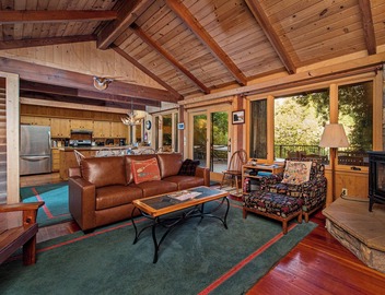 The Old Timer ~ Classy Cabin On River, Near Golf, Dog Friendly! 2