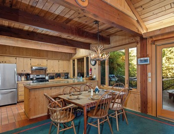 The Old Timer ~ Classy Cabin On River, Near Golf, Dog Friendly! 3