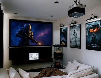 Theater Game Room Gym Firepit 4BR Home 2