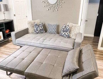 Traveling with colleagues or another couple? We manage multiple suites in this building — message us about availability. 5