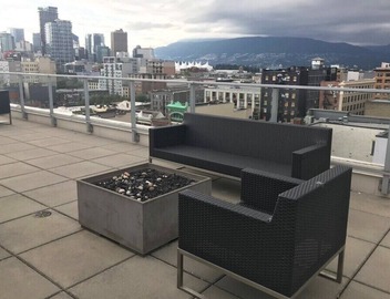 TRENDY VANCOUVER DOWNTOWN 1BD CONDO FOR RENT - FULLY FURNISHED 4