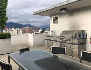 TRENDY VANCOUVER DOWNTOWN 1BD CONDO FOR RENT - FULLY FURNISHED 5