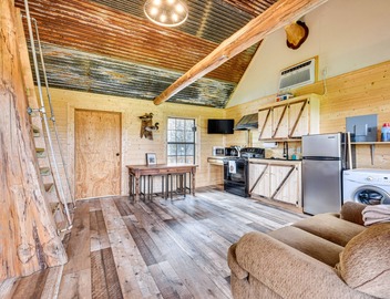 Waterfront Marksville Studio w/Dock! 3