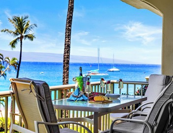 Whaler #357 Best Price w/a Great Ocean View 1-bedroom 2-bath at The Whaler 4