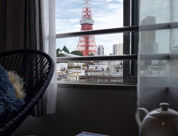 Work with Tokyo Tower view Perfect nomads stay 4