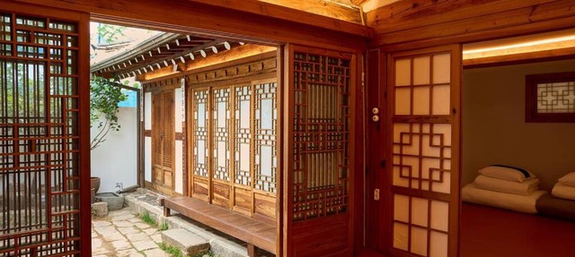 앙니드 공이안 관광지 가까운 평지 독채 한옥 스테이Korea hanok