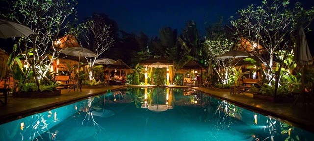 #1 DRAMATIC BUNGALOW WITH 2 SALT WATER POOLS AND WATERFALLS