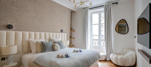 3-bedroom Luxurious and Elegant Family Flat - Vendôme - with AC