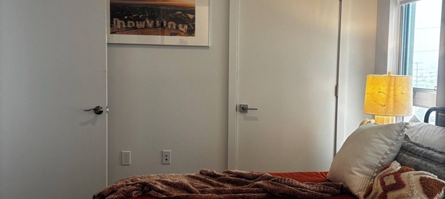 A bike ride to the beach furnished bedroom with en-suite bathroom!