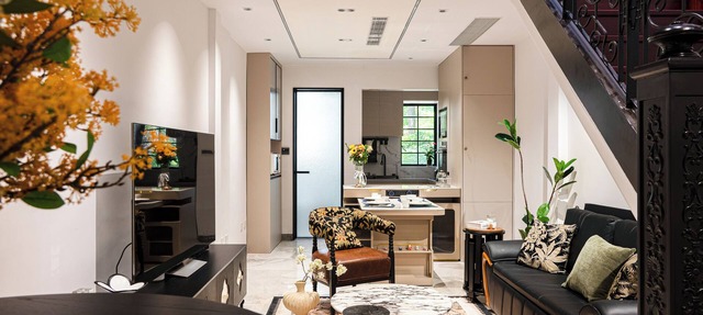 A detached old Shanghai villa