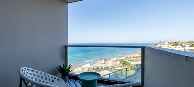 Amazing Sea View Stylish 1BR | Safe Room on Floor