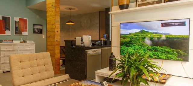 Apartamento 2 quartos 200m da praia e ao lado dos Shoppings Leblon