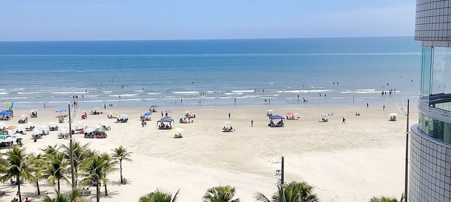 Apartment. NEW - WITH SEA VIEW. Feet in the sand. (WITH BARBECUE ON THE BALCONY)