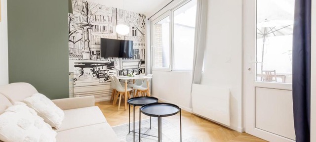 Appartement Moderne 1BR-4P - Guy Moquet