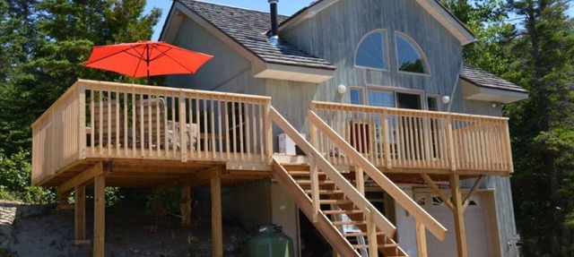 Beach house on Square Bay