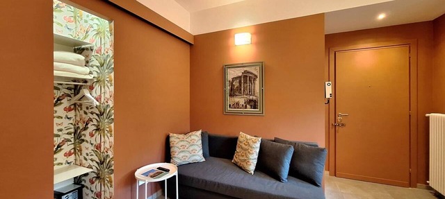 Borromini Deluxe Suite Cozy app. with terrace, Vatican view, secure parking u.r.