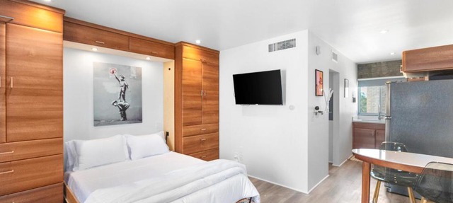 Bright Micro-Flat steps from DTPH Pool & Parking