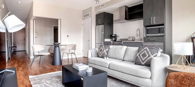 Bright Mount Vernon 1BR w/Gym, Roof & W/D, near Metro, by Blueground