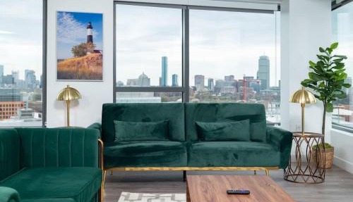 Central 3BR & Den Penthouse Boston Common MGH & TUFTS