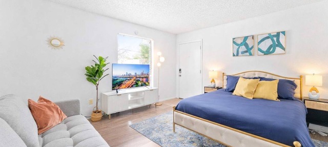 Central Hyde Park studio close to UT, Moody Center
