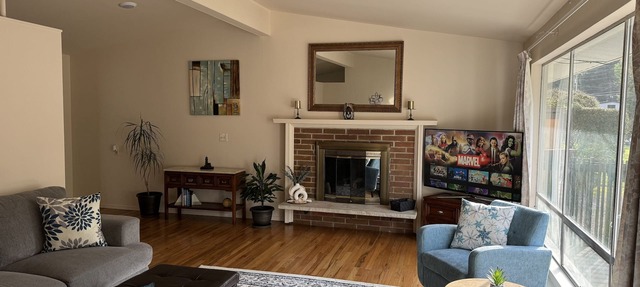 Charming City Home with Professional WFH Setup & AC