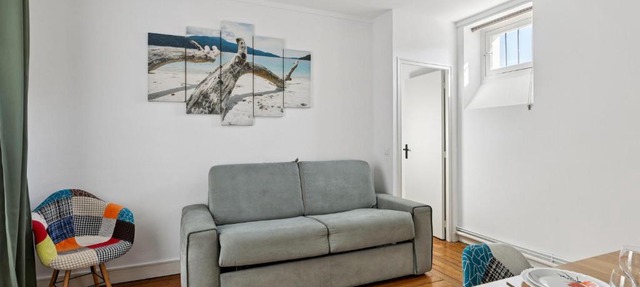 Charming Paris Apt, Metro 4 & RER B, 6 guests, CDG Access, 1-2 Rooms