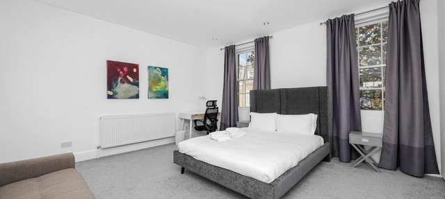 Chic 1BR Flat Walk to Kings Cross & St Pancras