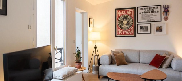 Comfortable T2 apartment - Sacré Coeur view