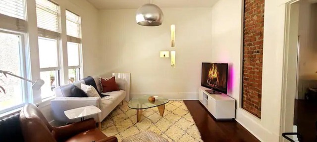 Design Heritage Suite | Brick + Private Patio near Commercial Drive