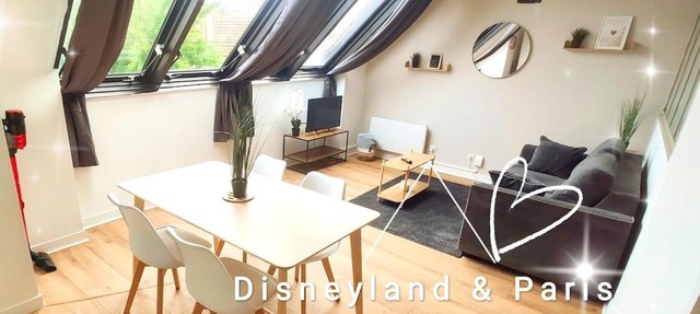 DisneyLand - Paris 20 min - Parking - 6 personnes