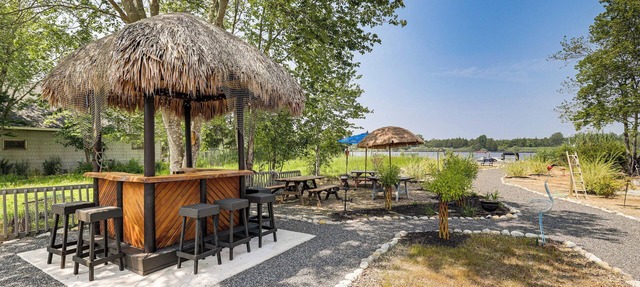 Dock + Backyard Bar: Spacious Barnegat Bay Retreat