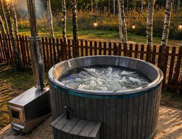 Domek Na Wyłączność Z Prywatnym Ogrodzeniem w Cenie Sauna i Jacuzzi Rowery Grill Pyszne Śniadania Blisko Suntago Stan Spokoju Tu i Teraz Wdech i Wydech
