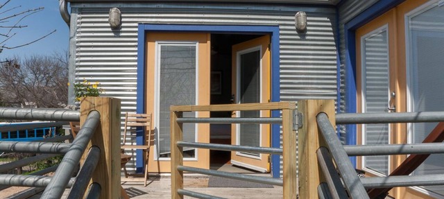 East Side Modern Studio with Private Deck