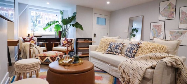 English Basement in Renovated 110 y/o Row Home!