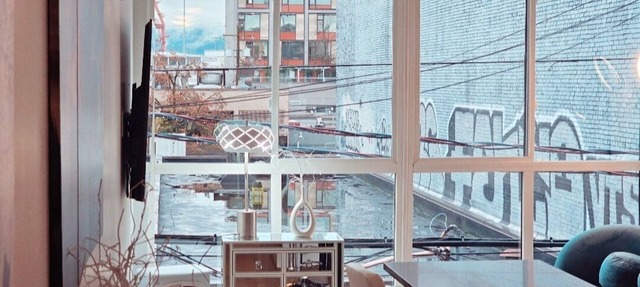 Entire Space of Modern Apartment in Downtown Vancouver Neighbourhood