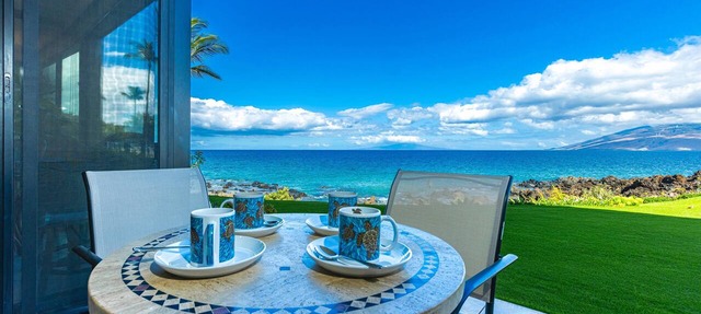 Exceptional Ground Level Retreat: Kihei Surfside #102 – Stunning Pacific Views!