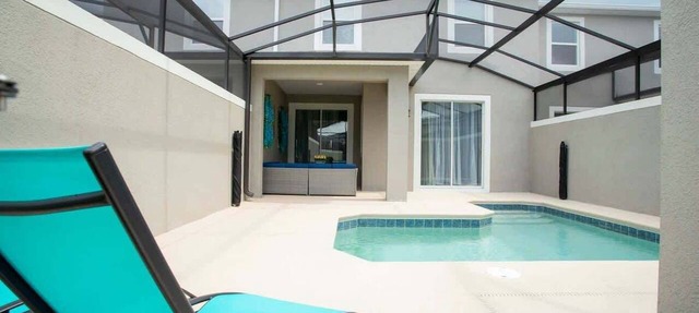 Fabulous 4Bedroom Pool Resort Close to Disney 4289