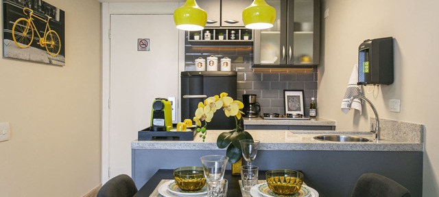 Flat Jardins, near. Paulista Avenue