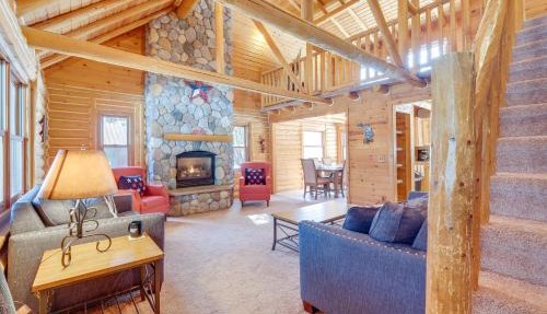 Interlochen Cabin with Fireplace - Near State Park!
