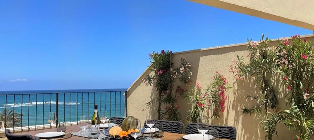Jaffa- Seafront penthouse with terrace & elevator