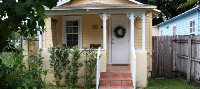 Key West Style Historic Home in Coconut Grove Florida The Yellow House