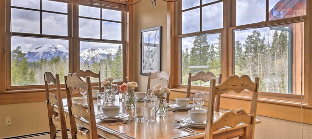 Keystone Condo on Golf Course w/Mountain View