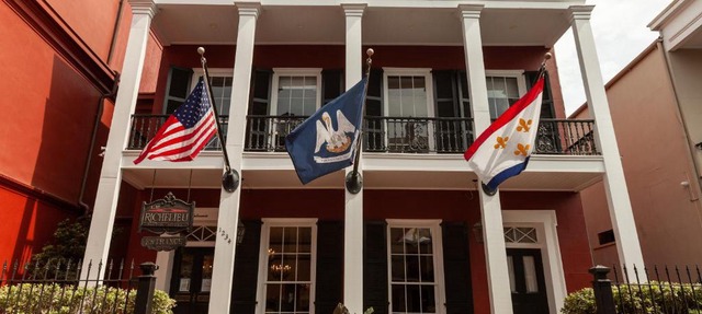 Le Richelieu Hotel in the French Quarter