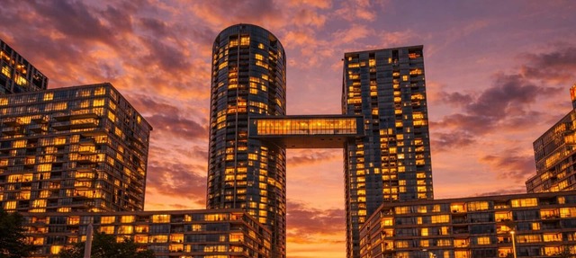 Lovely 2-Bedroom Hotel with Parking in Vibrant Toronto