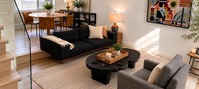 Luxury 2+2 townhome in beautiful Santa Monica with small office space and yard.