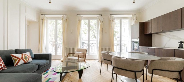 Luxury 3 Bedrooms - 3 Bathrooms - AC - Montmartre - Opéra