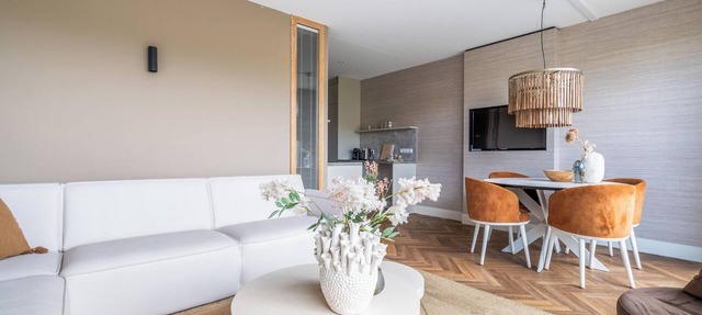 Luxury and atmosphere with a garden and dune views
