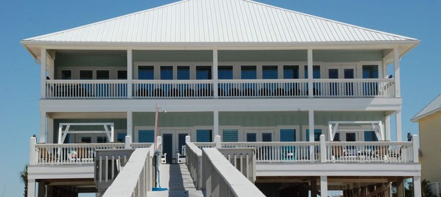 Luxury Beachfront Home with Indoor Elevator; Extra Large Deck; Sleeps up to 30!