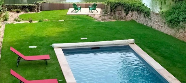 Maison familiale près du Zoo de la Flèche avec piscine chauffée, jardin et cheminée - FR-1-410-377
